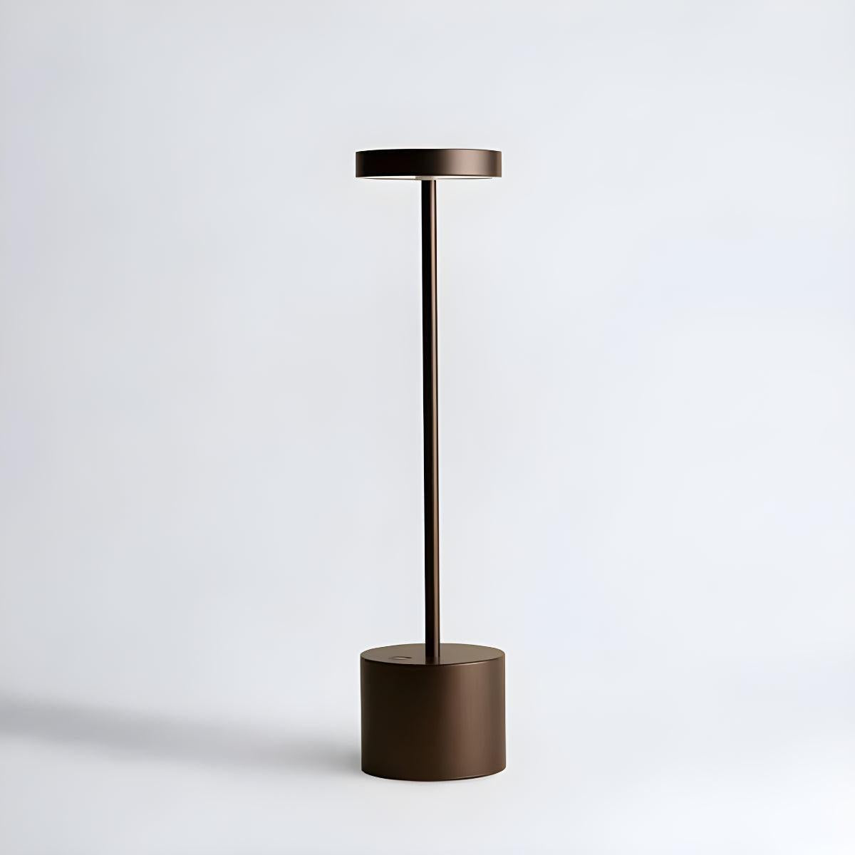 Rechargeable Cordless Table Lamp With Touch Dimming For Restaurant