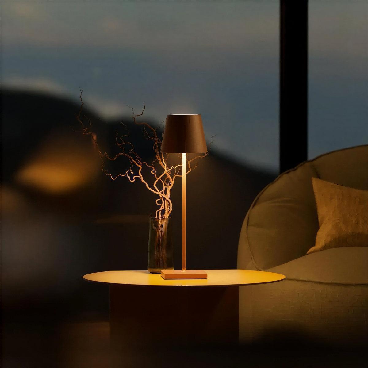 Rechargeable Dimmable Table Lamp With Touch Control