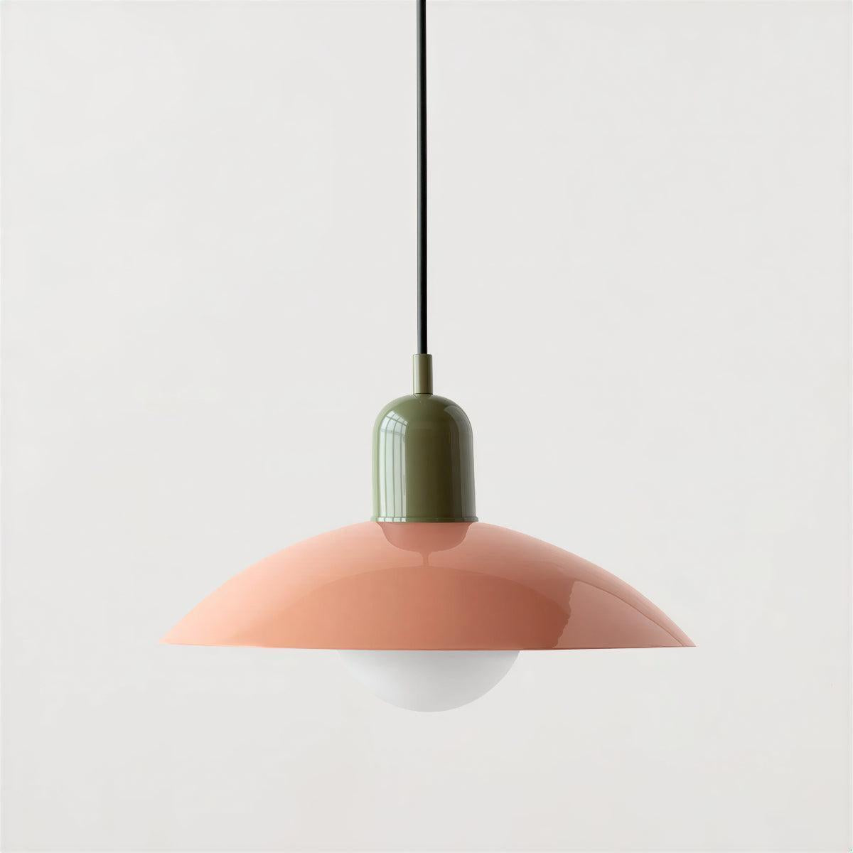 Retro Bauhaus Styled Pendant Light With Mid Century Feel