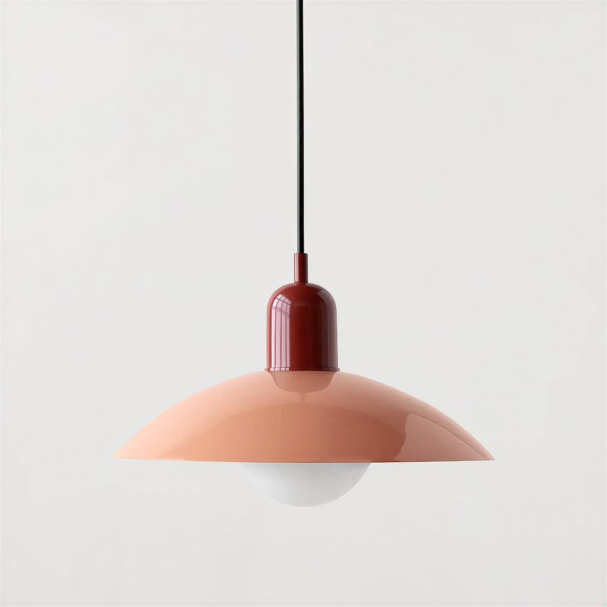 Retro Bauhaus Styled Pendant Light With Mid Century Feel