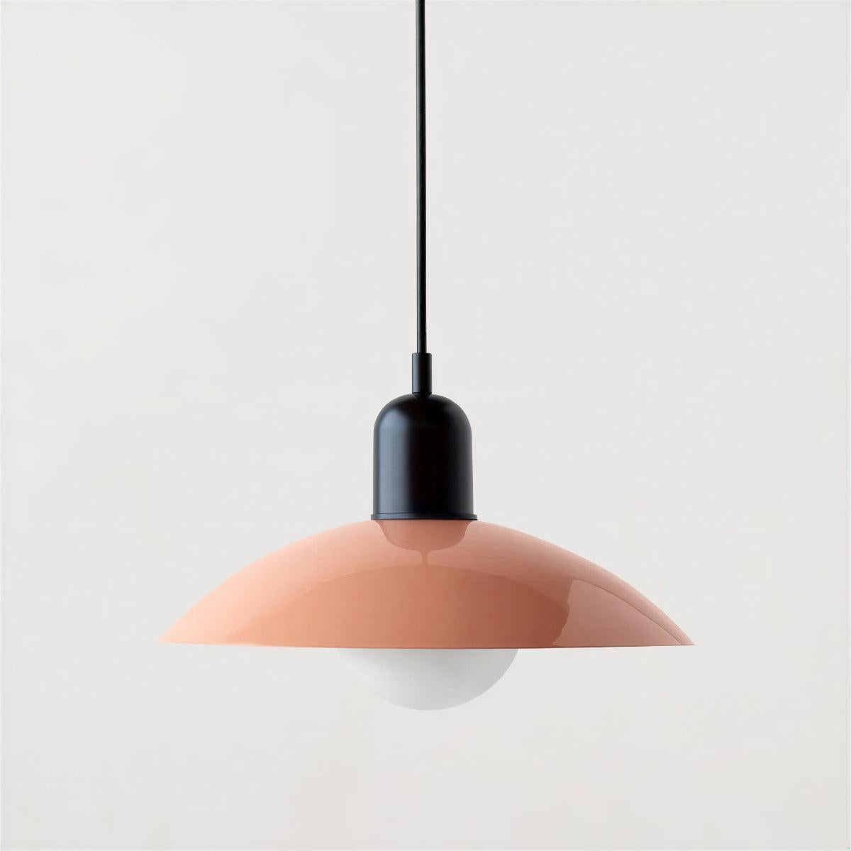 Retro Bauhaus Styled Pendant Light With Mid Century Feel