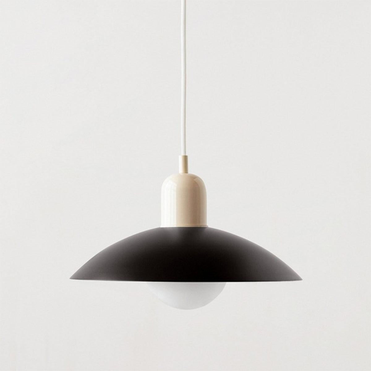 Retro Bauhaus Styled Pendant Light With Mid Century Feel
