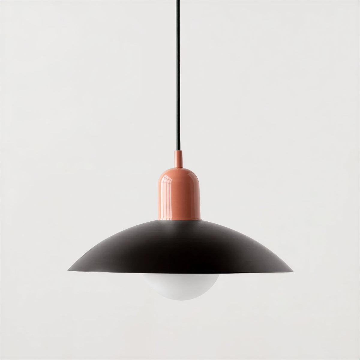 Retro Bauhaus Styled Pendant Light With Mid Century Feel
