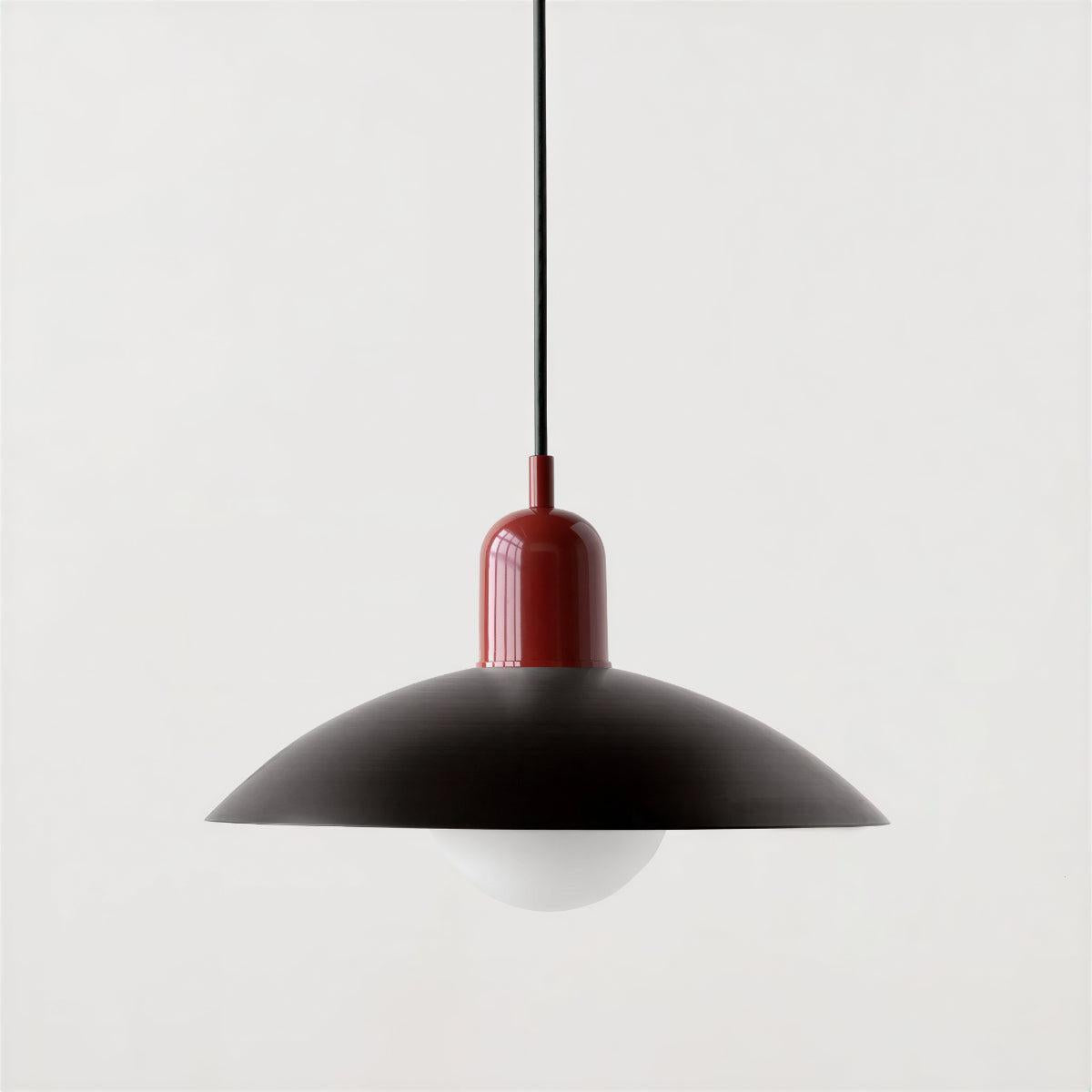 Retro Bauhaus Styled Pendant Light With Mid Century Feel