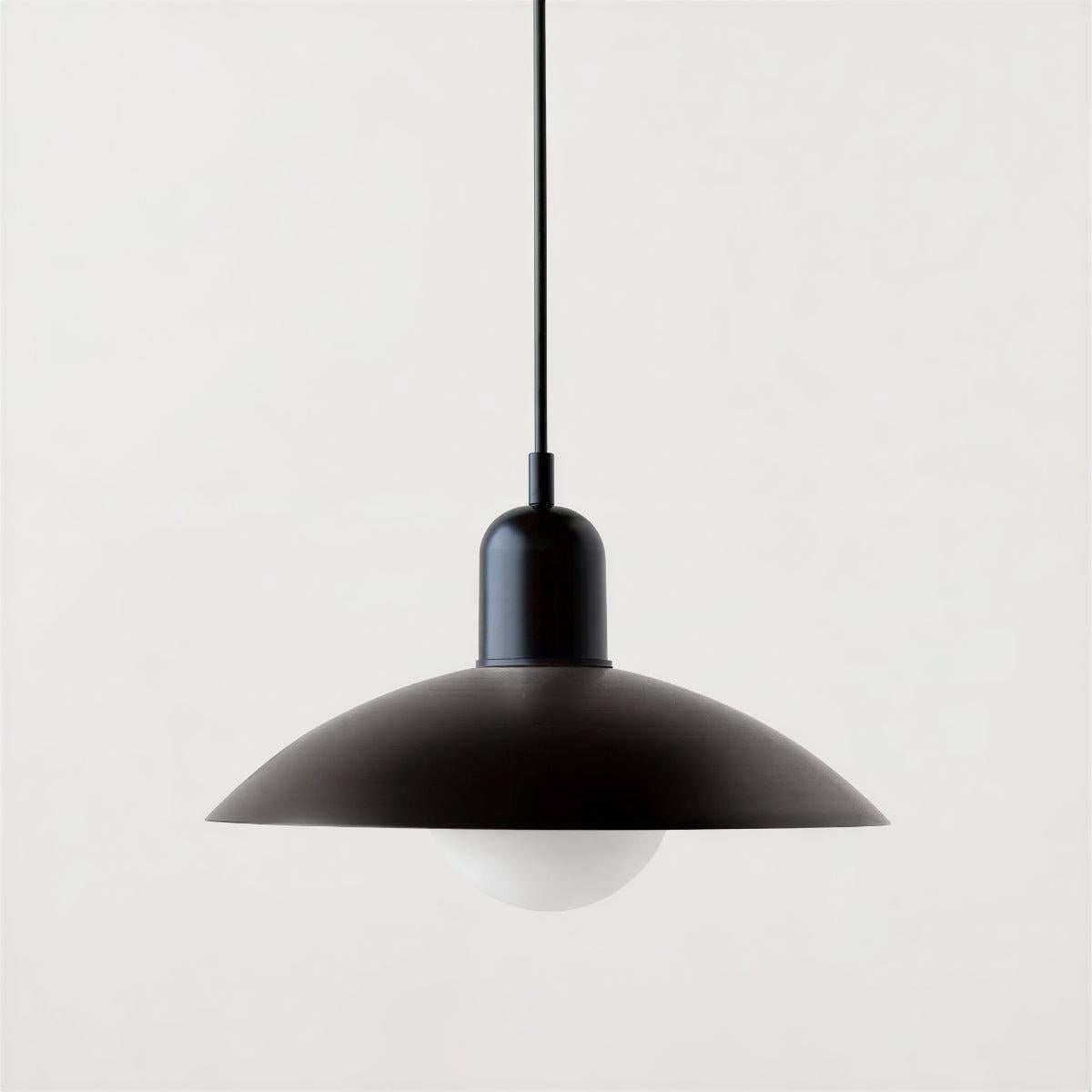 Retro Bauhaus Styled Pendant Light With Mid Century Feel