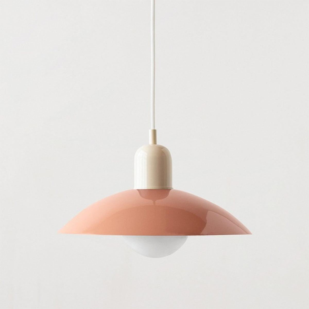 Retro Bauhaus Styled Pendant Light With Mid Century Feel