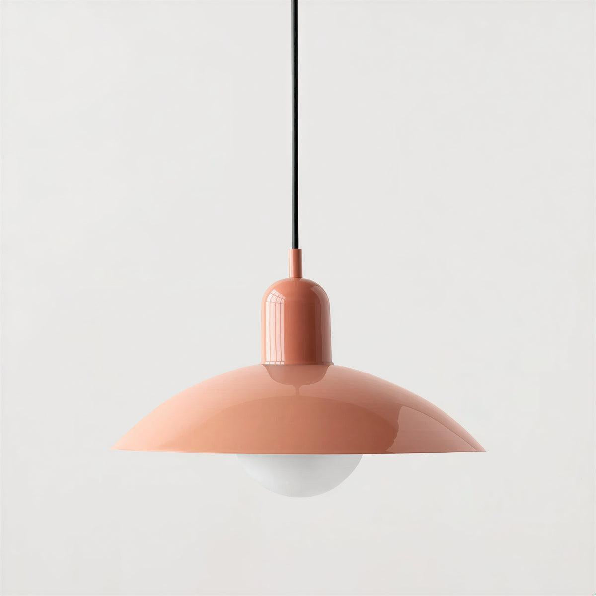 Retro Bauhaus Styled Pendant Light With Mid Century Feel