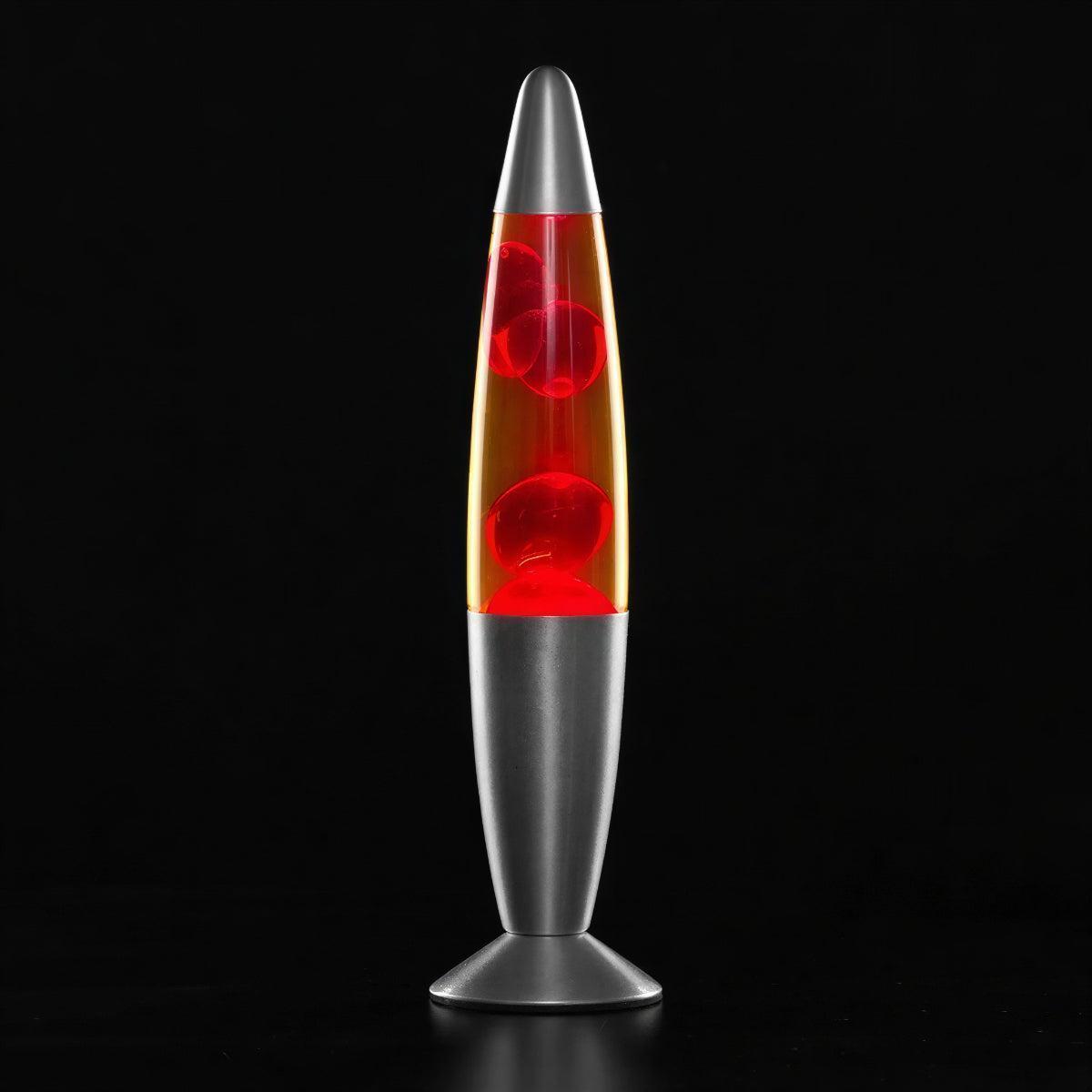 Retro Lava Lamp With Colour Changing Light With Soft Ambient Glow