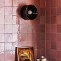 Rustic Circular Wall Sconce Lamp Light