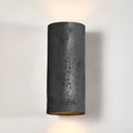 Rustic Metal Wall Sconce Light Fixture With Up And Down Glow For Indoor Or Outdoor