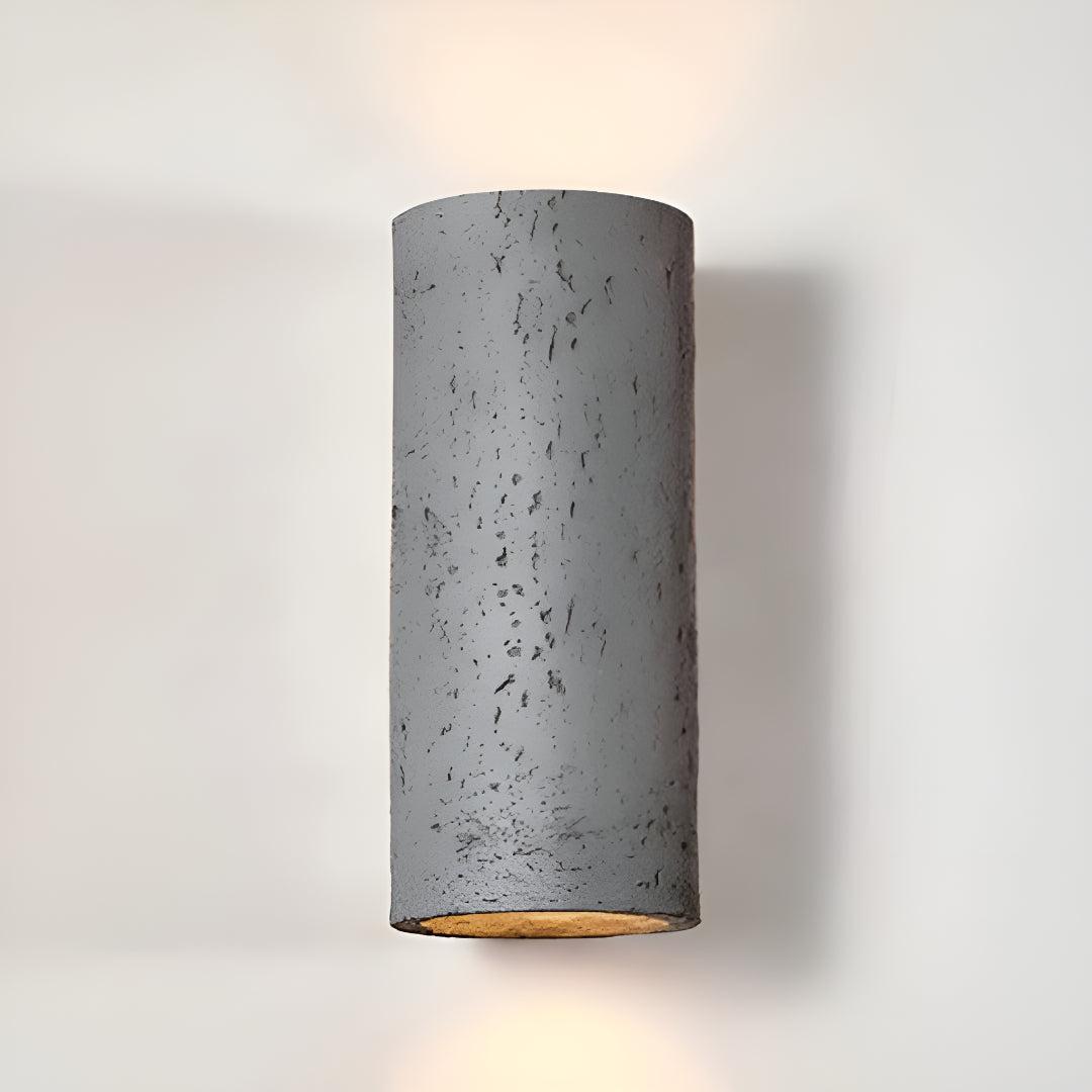 Rustic Metal Wall Sconce Light Fixture With Up And Down Glow For Indoor Or Outdoor