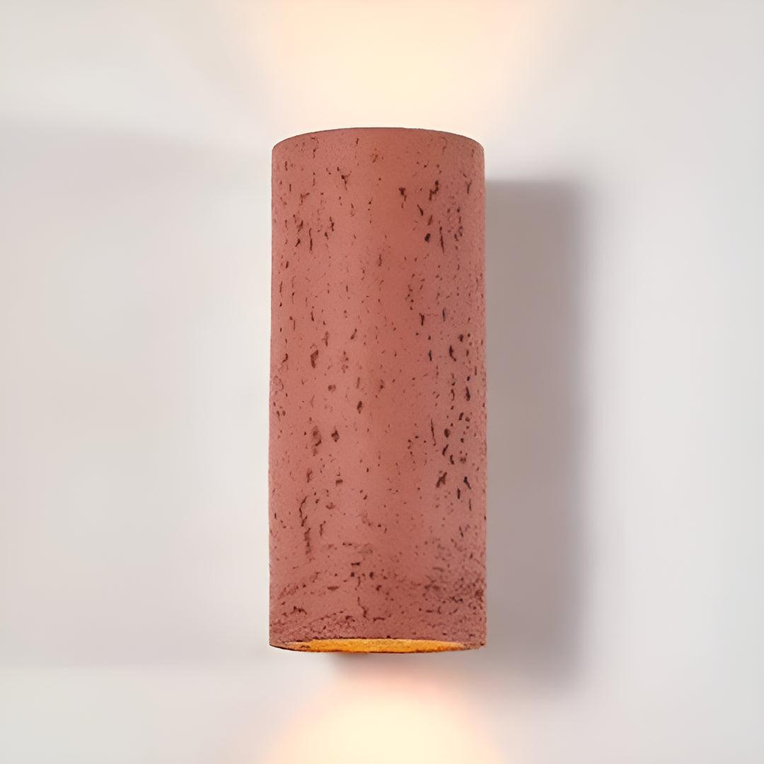 Rustic Metal Wall Sconce Light Fixture With Up And Down Glow For Indoor Or Outdoor