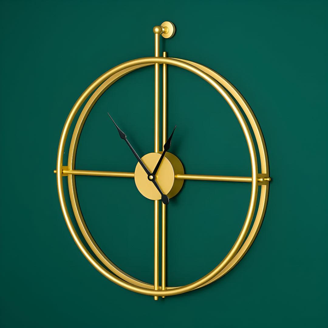 Silent Analogue Wall Clock With Modern Minimalist Design