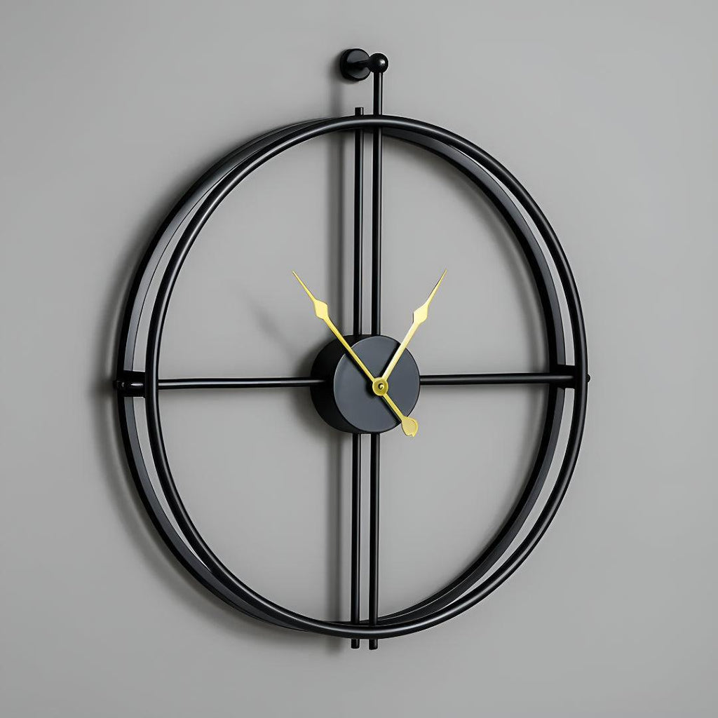 Silent Analogue Wall Clock With Modern Minimalist Design