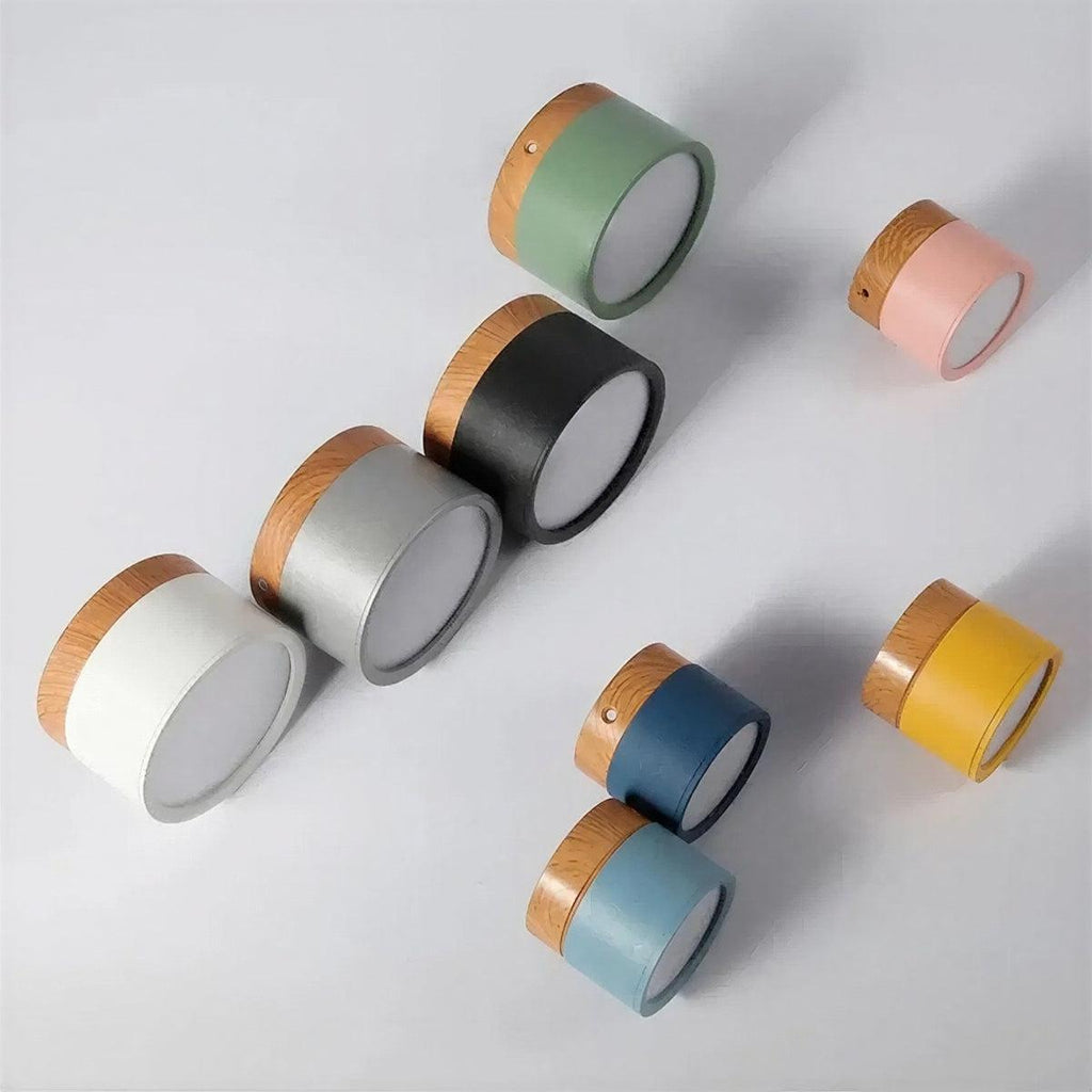 Simple Cylindrical Surface Mounted Ceiling Light Downlight Fixture