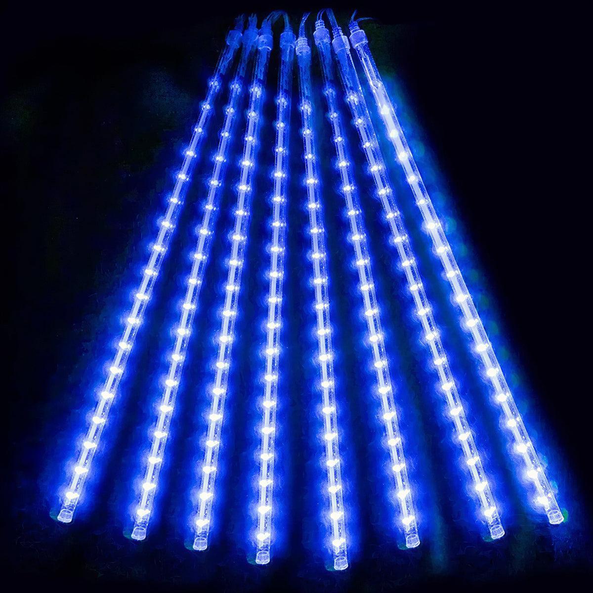 Solar Garden Light With Meteor Shower Design For Outdoor Trees