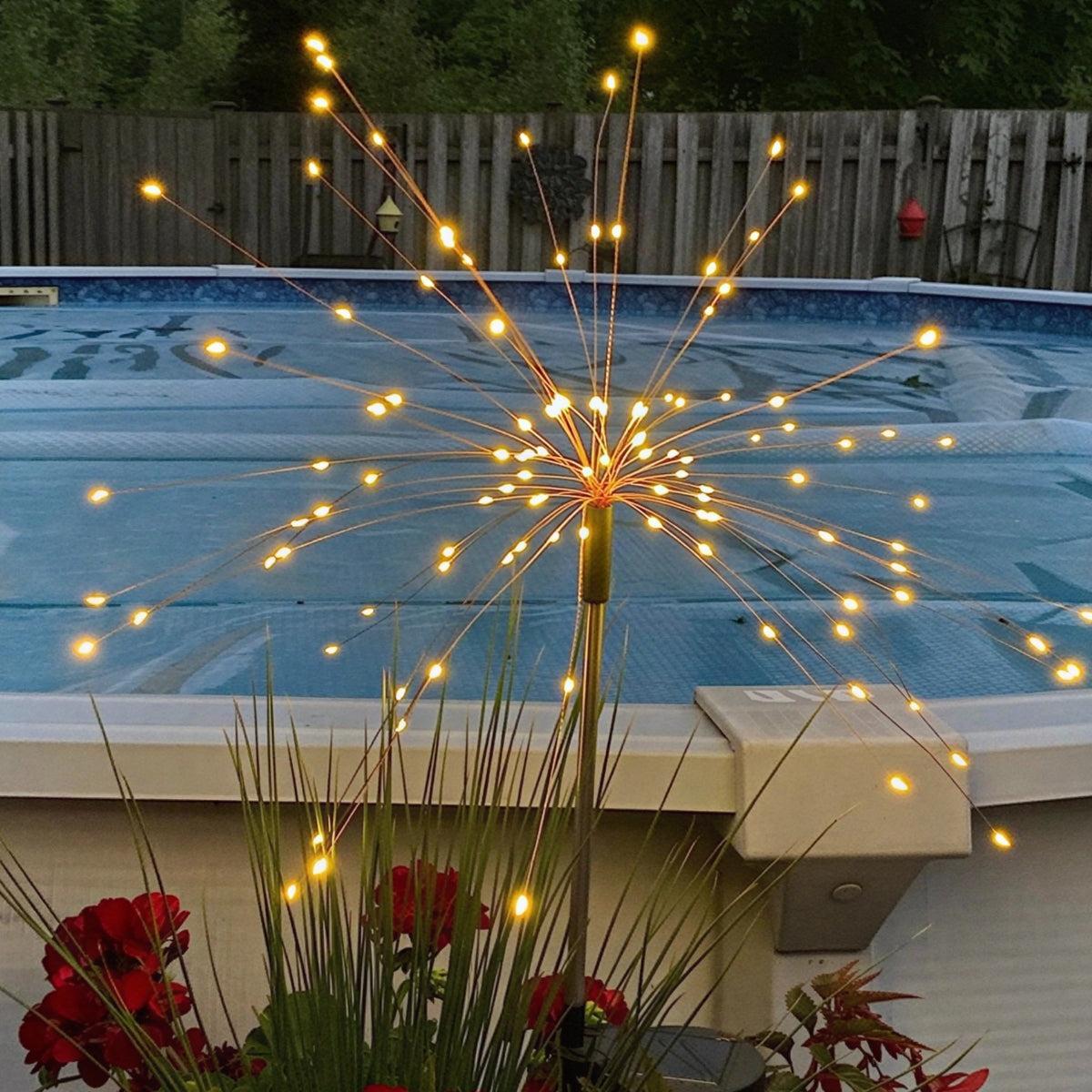 Solar Powered Garden Fairy Lights For Outdoor Areas
