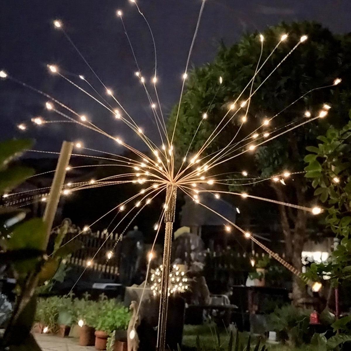 Solar Powered Garden Fairy Lights For Outdoor Areas