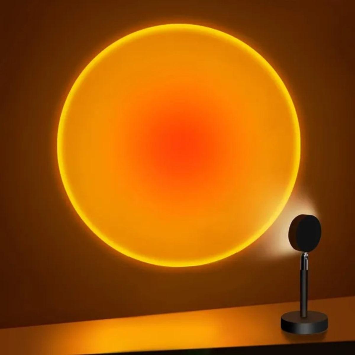 Sunset Projection Table Lamp For Mood Lighting
