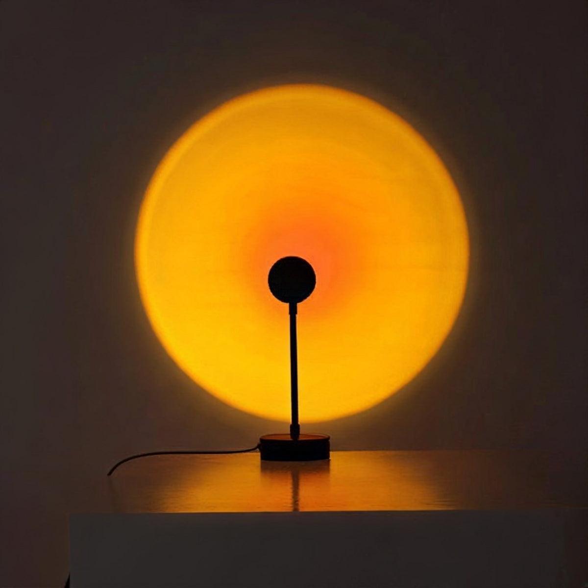 Sunset Projection Table Lamp For Mood Lighting