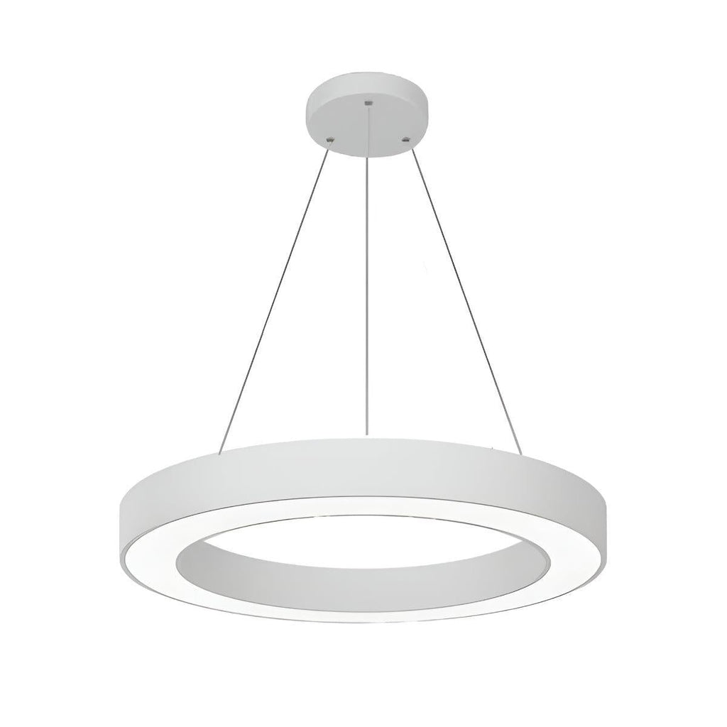 Suspended Round Circular Ceiling Pendant Light For Offices And Gyms