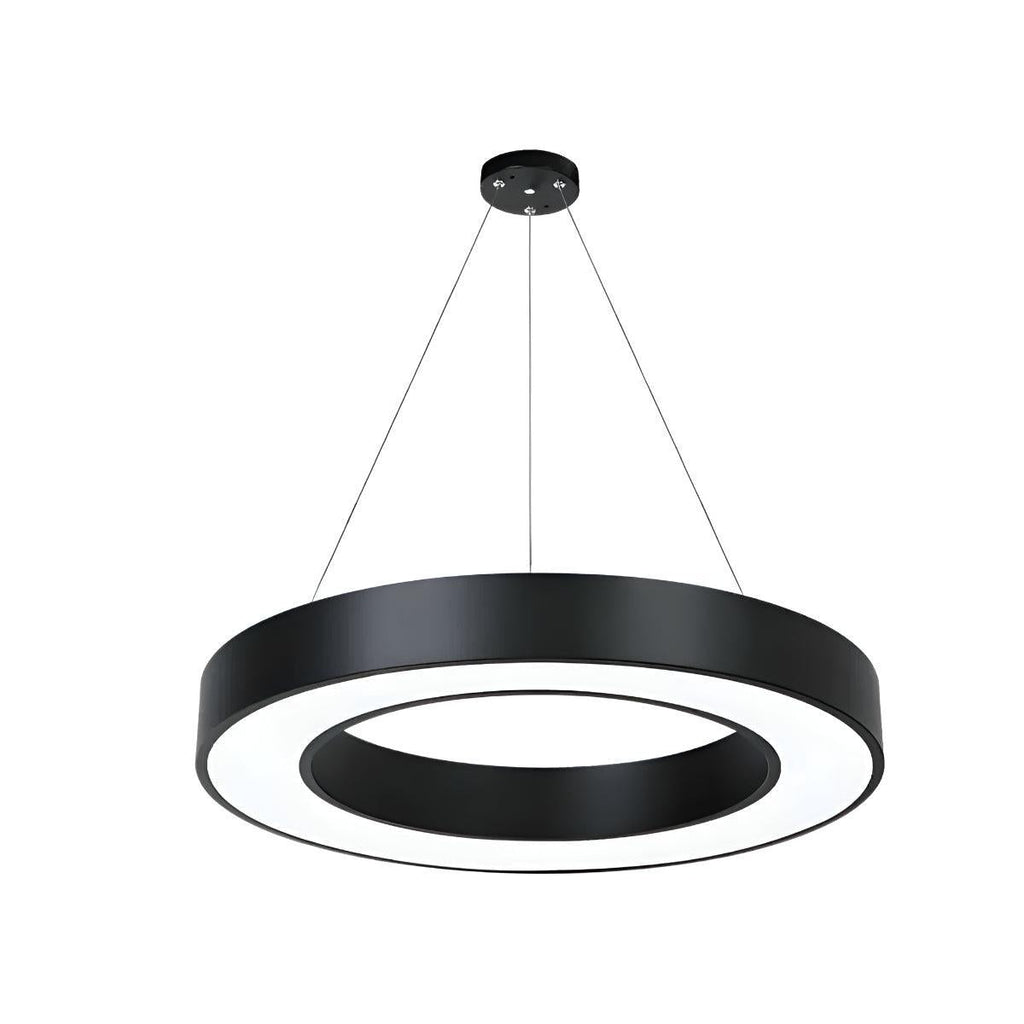 Suspended Round Circular Ceiling Pendant Light For Offices And Gyms