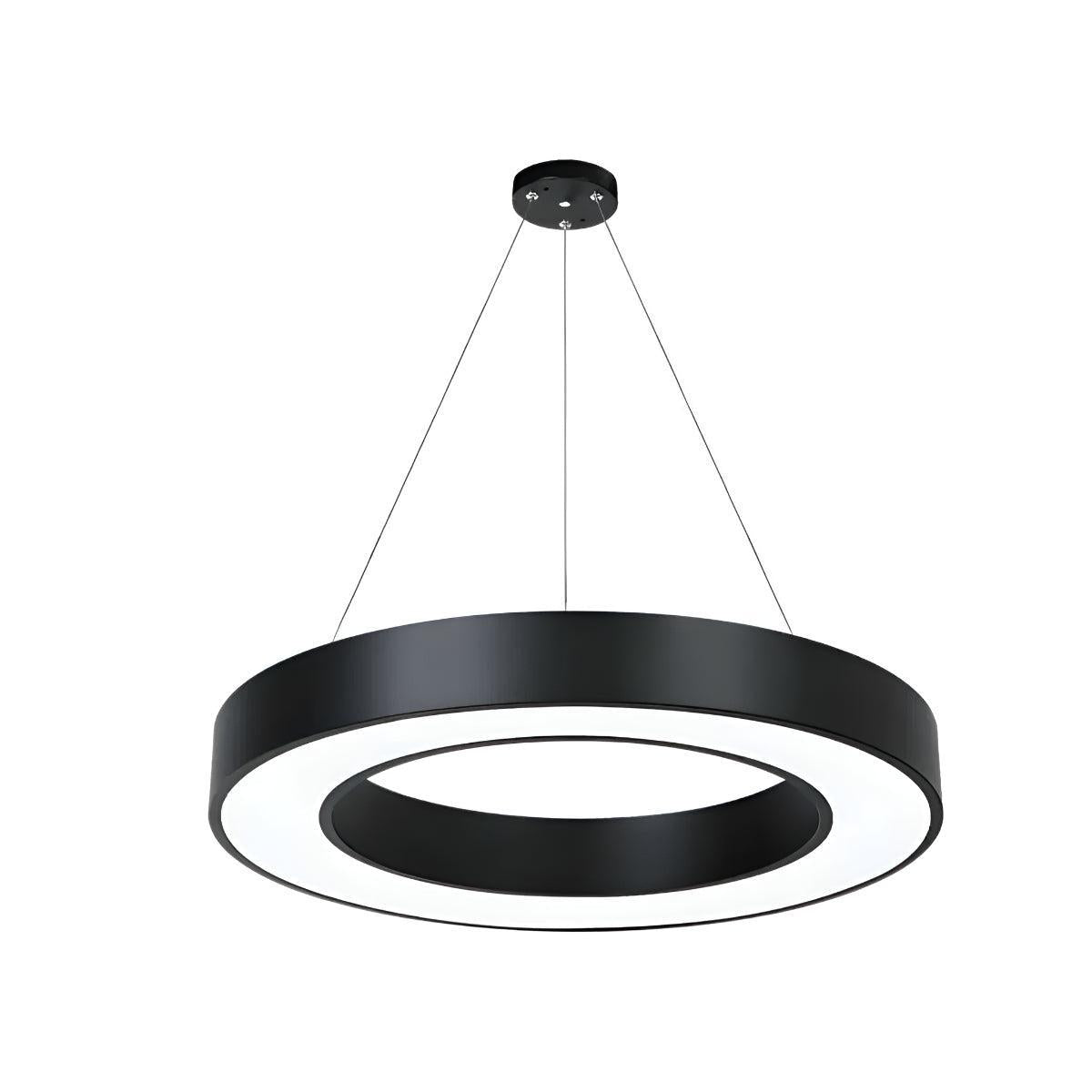 Suspended Round Circular Ceiling Pendant Light For Offices And Gyms