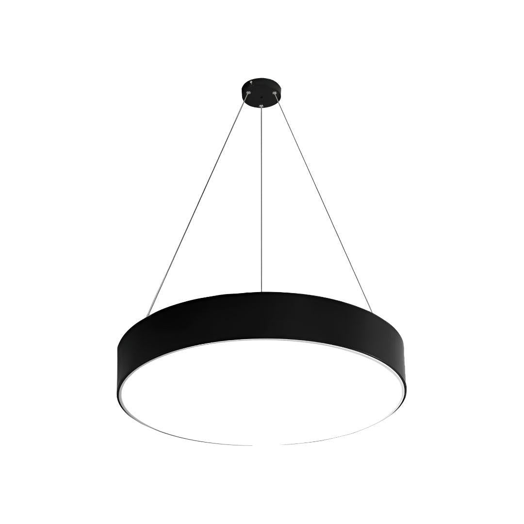 Suspended Round Circular Pendant Ceiling Light With Commercial Office Grade LED