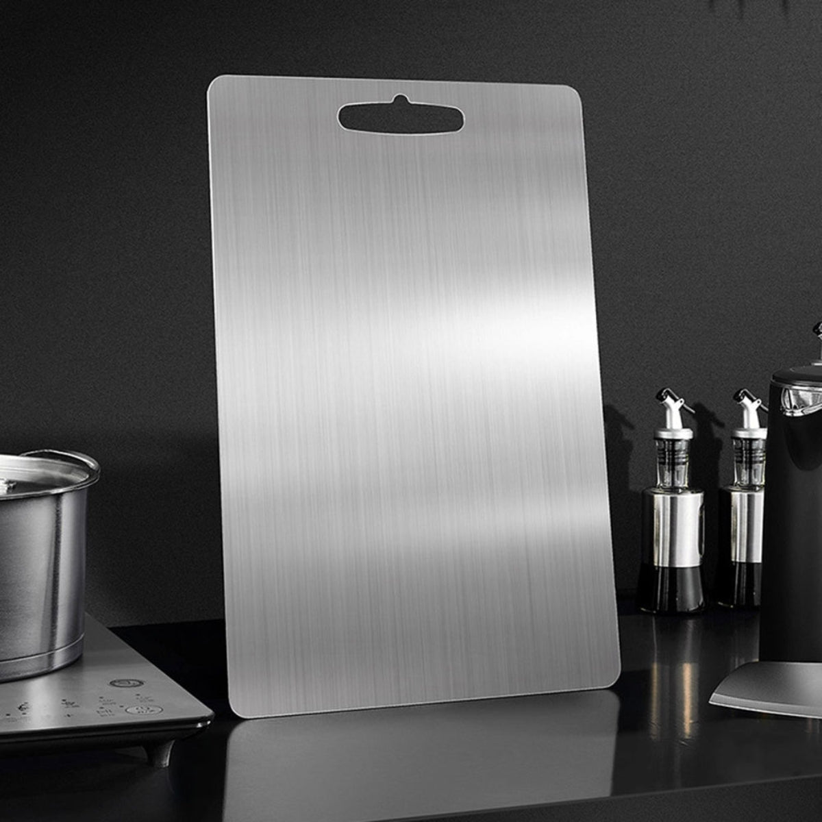 Titanium Double Sided Kitchen Chopping Board With Dishwasher Compatible Surface