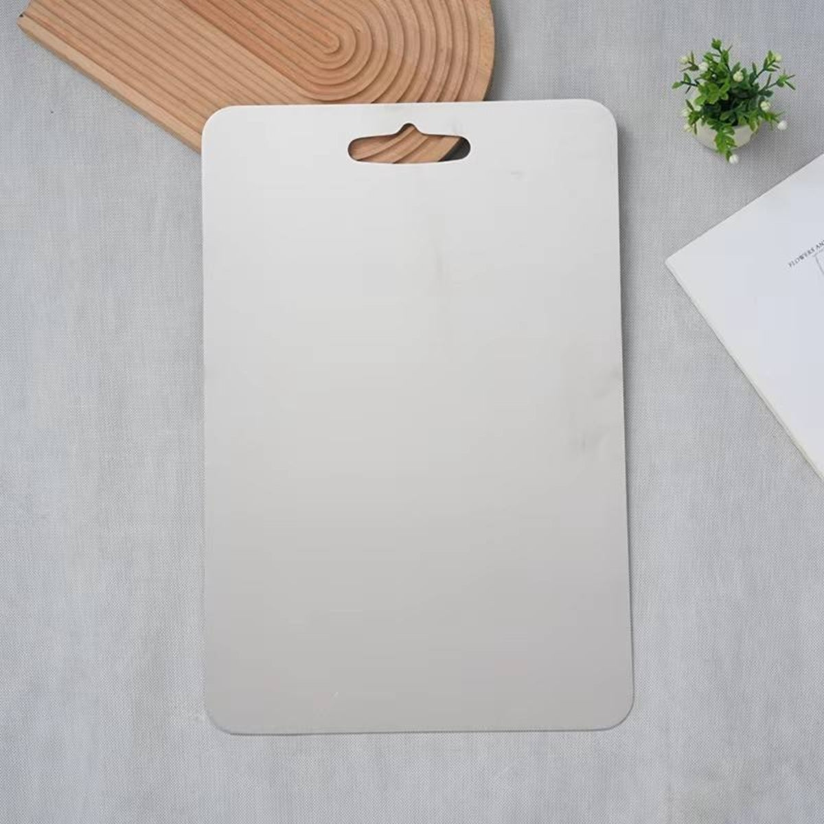 Titanium Double Sided Kitchen Chopping Board With Dishwasher Compatible Surface