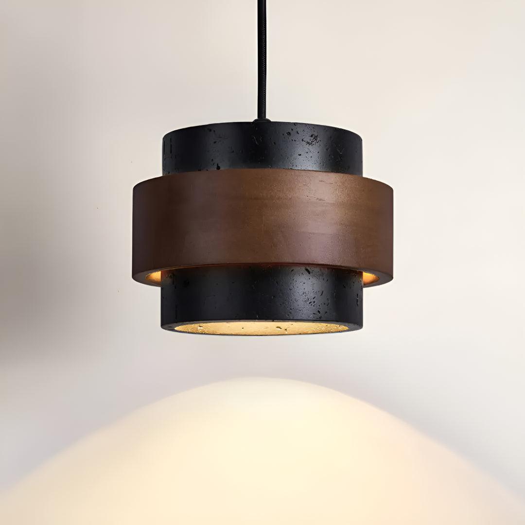 Travertine Styled Pendant Light Fixture For Dining Area and Kitchen Island
