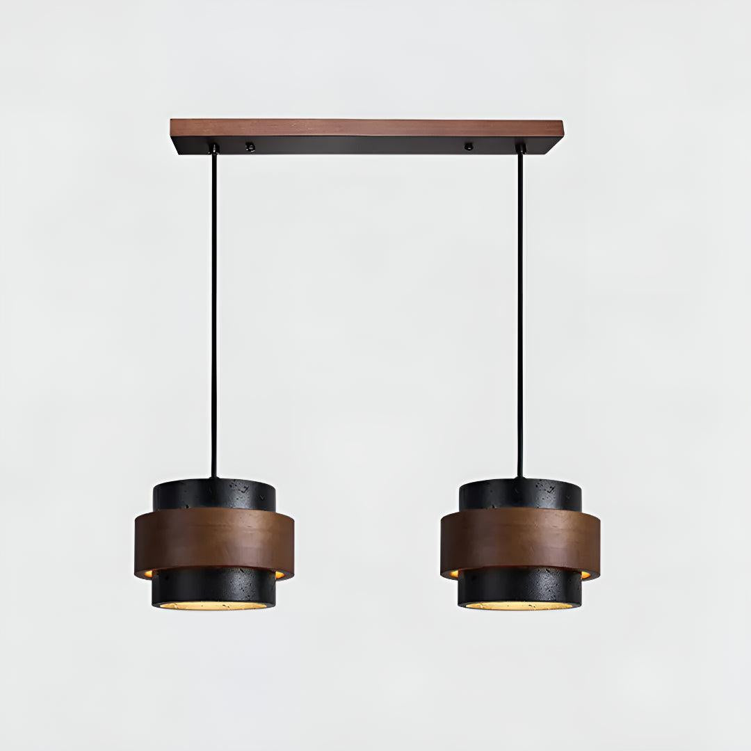 Travertine Styled Pendant Light Fixture For Dining Area and Kitchen Island