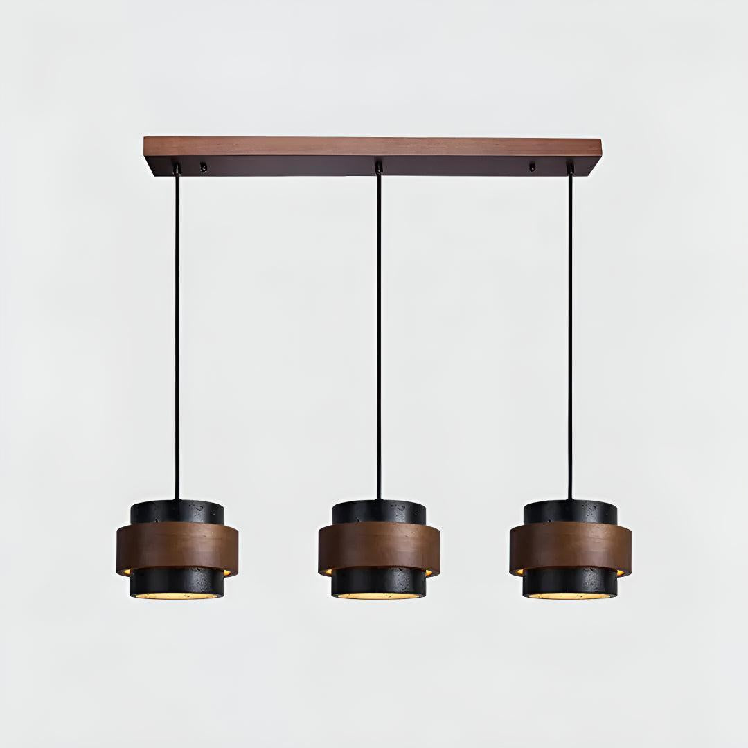 Travertine Styled Pendant Light Fixture For Dining Area and Kitchen Island