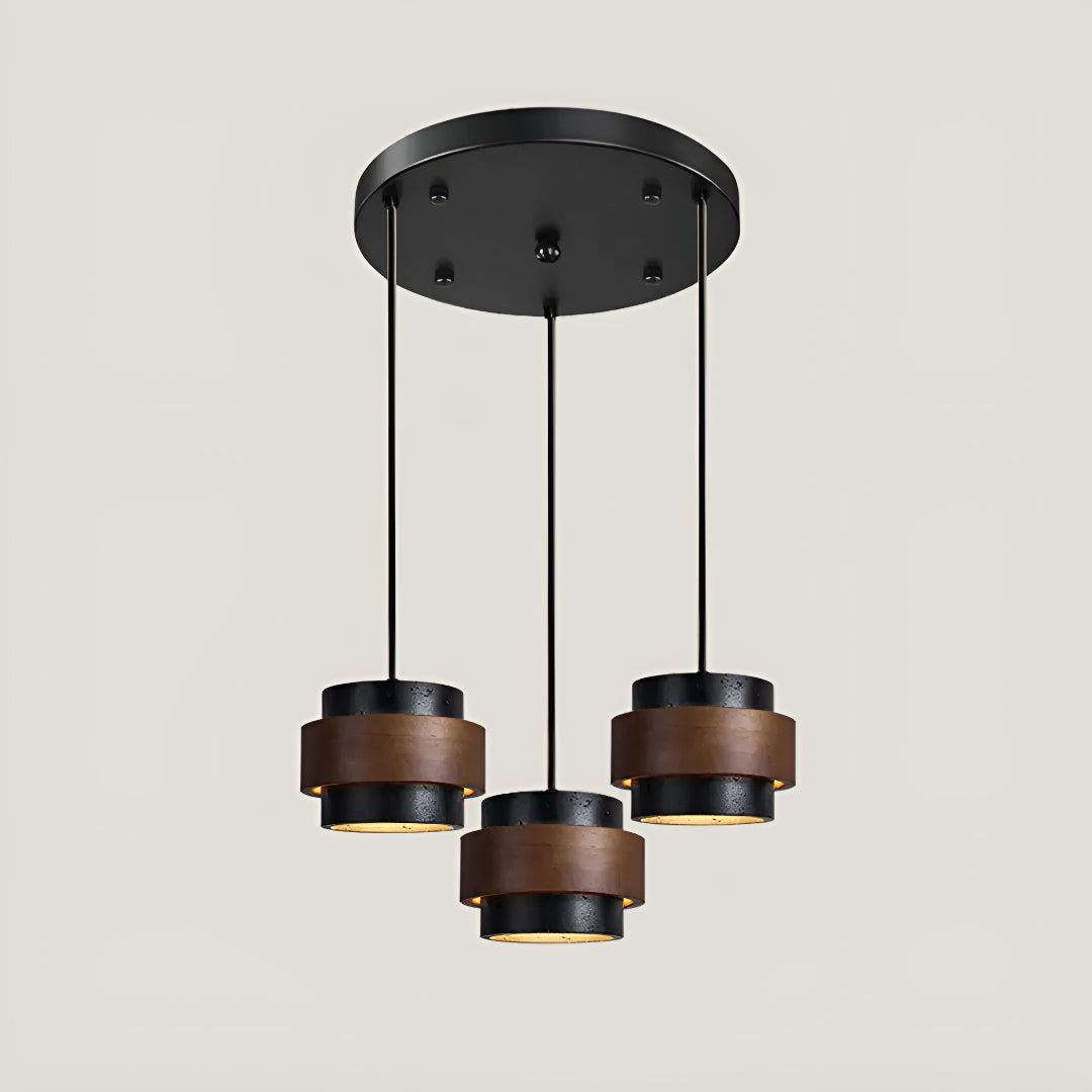 Travertine Styled Pendant Light Fixture For Dining Area and Kitchen Island