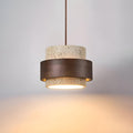 Travertine Styled Pendant Light Fixture For Dining Area and Kitchen Island