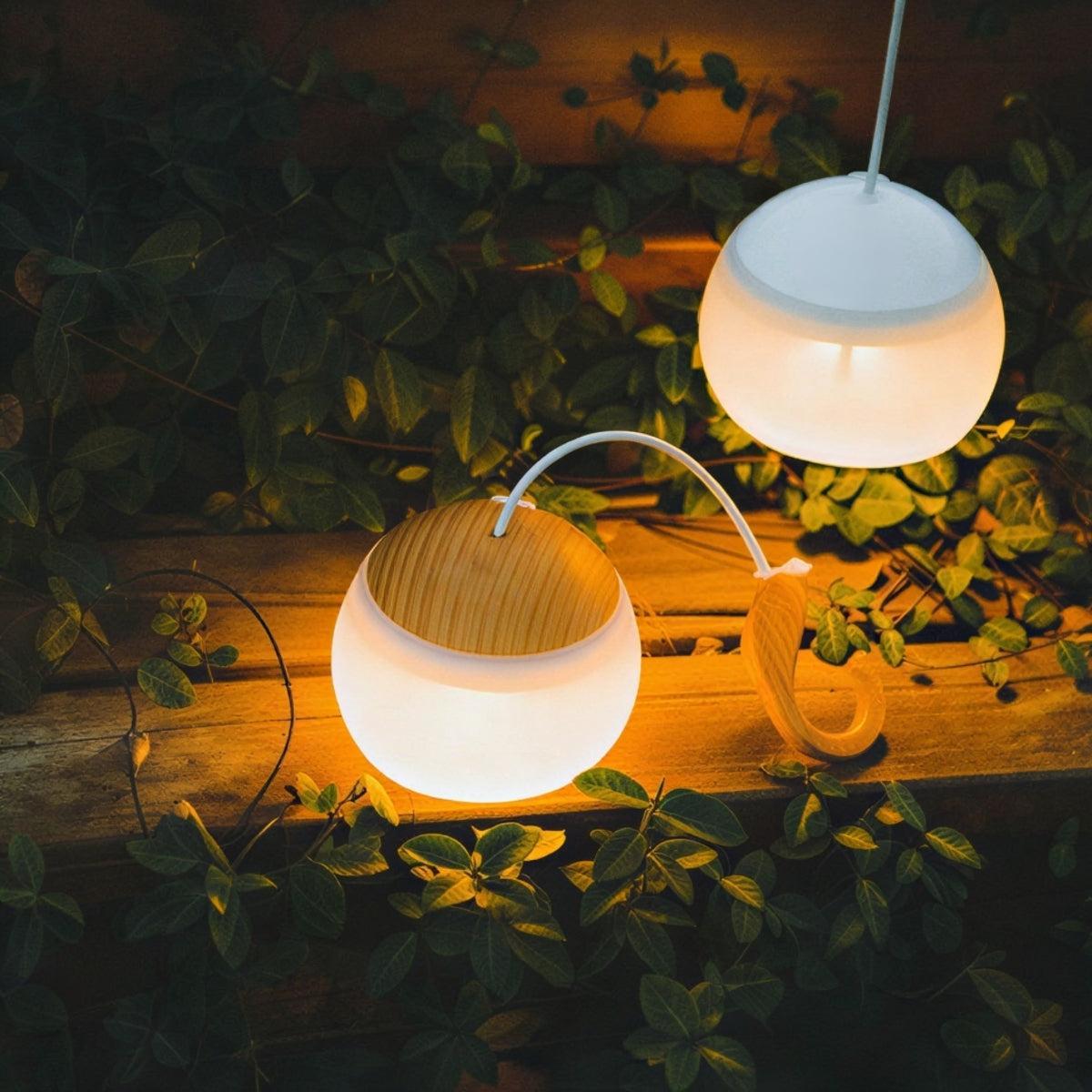 USB Rechargeable Outdoor Camping Lantern With Hanging Pendant Light