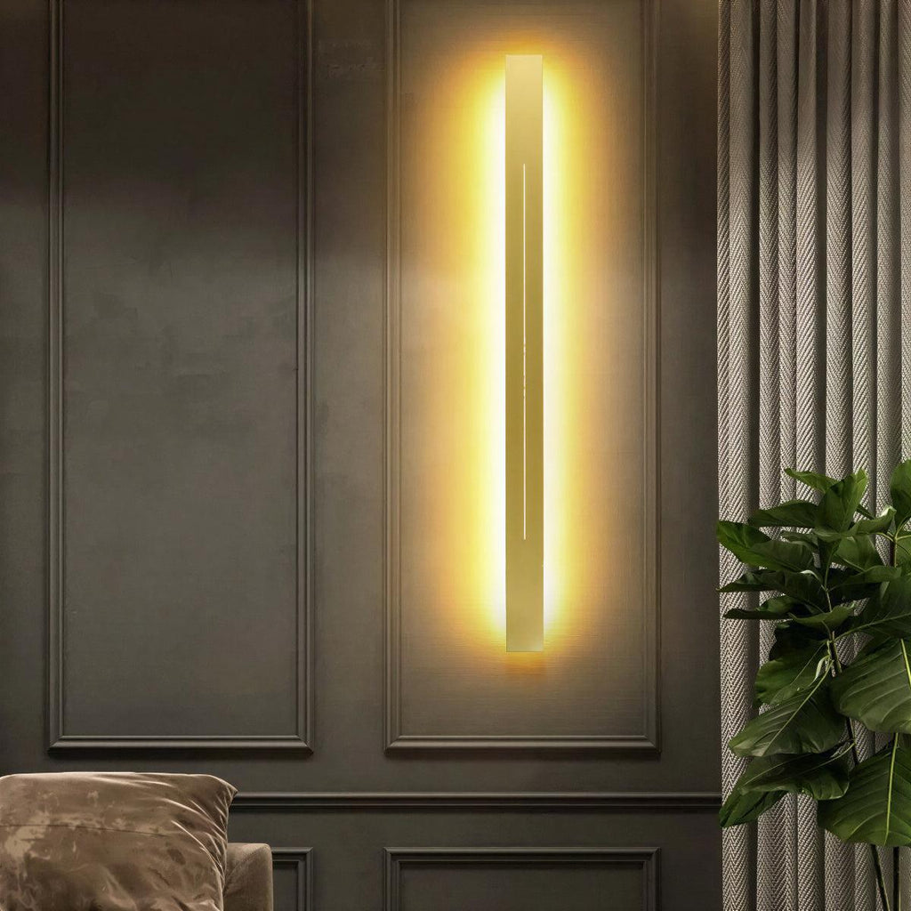 Vertical Wall Light For Living Room And Bedroom with Minimalist Bar Design Lighting