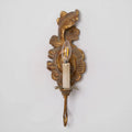 Vintage Wall Light Featuring Classical French Style Ornate Candle Sconce