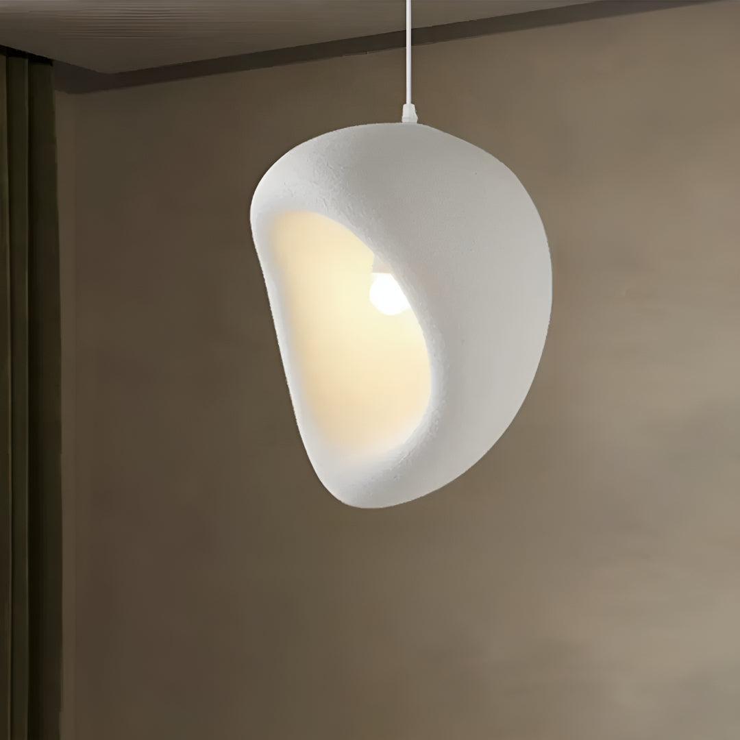 Wabi Sabi Styled Pendant Light Fixtures With Ambient Sculptural Illumination