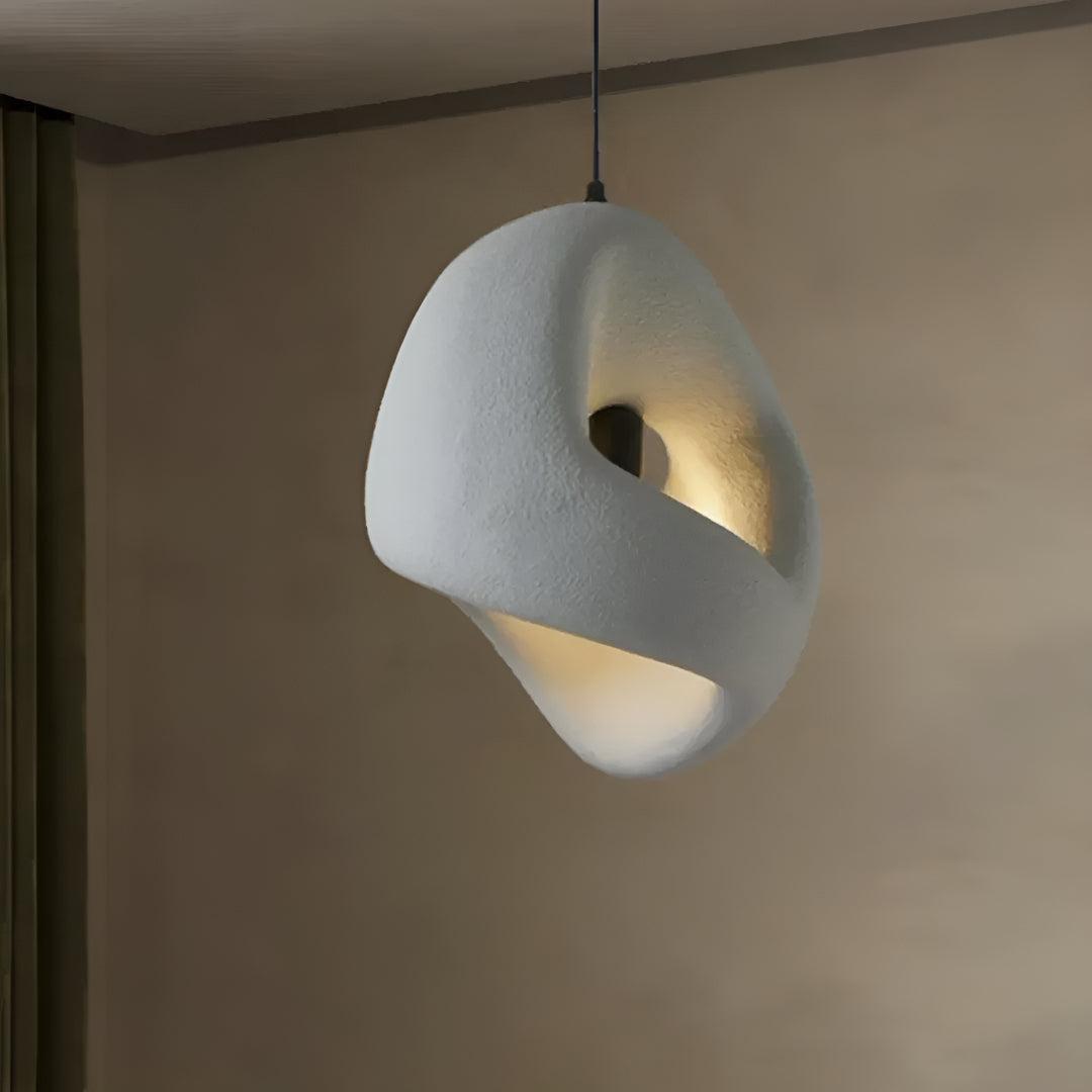 Wabi Sabi Styled Pendant Light Fixtures With Ambient Sculptural Illumination