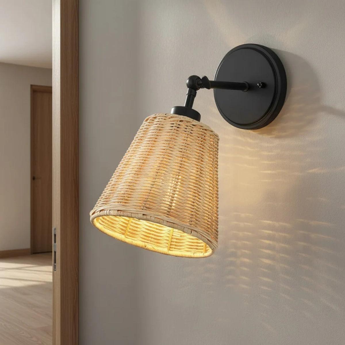 Wall Mounted Sconce Light For Bedroom With Adjustable Head